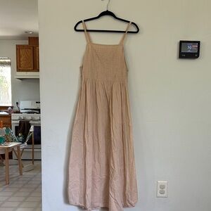 ACACIA - Pleated Maxi Dress - M